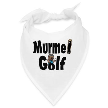 Murmelgolf - Bandana - Weiß - Vorne