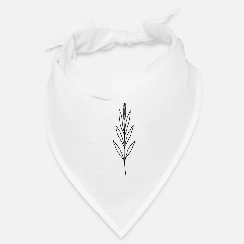 fleur sauvage simple Bandana