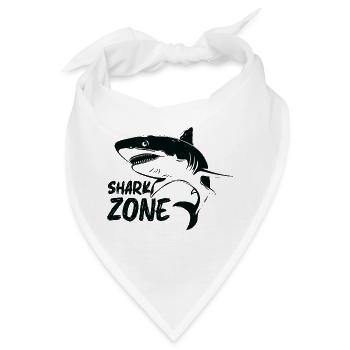 Surfing Surfboard Surfer Wassersport - Bandana - Weiß - Vorne