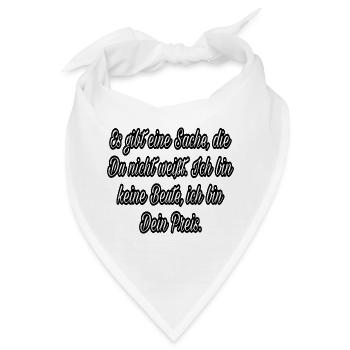 Die Königin der Hölle - Bandana - Weiß - Vorne