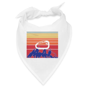Rock Climbing - Bandana - Weiß - Vorne