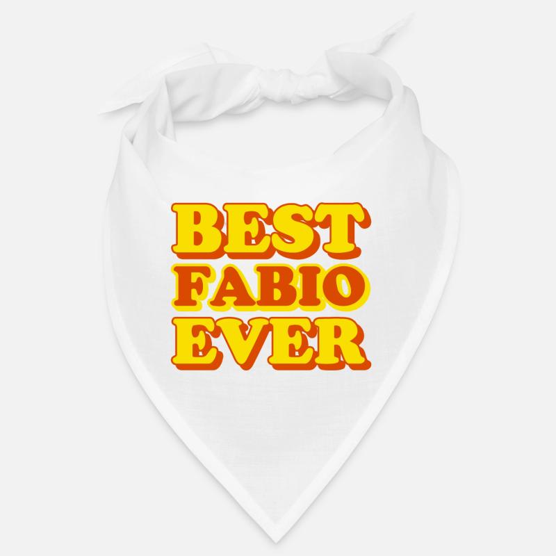 Fabio First Name Funny Gift Bandana