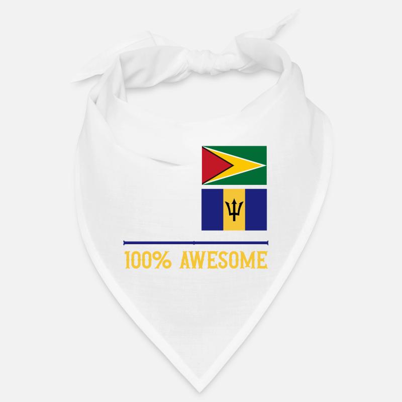 Drapeau de la Barbade Bayan barbadien Bandana