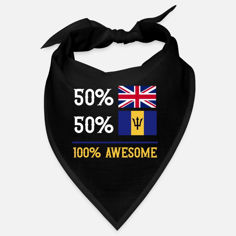 Drapeau de la Barbade Bayan barbadien Bandana