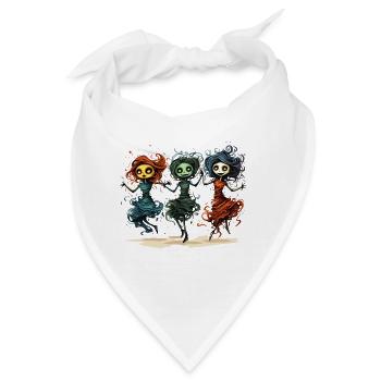 GHULE WOLLEN EINFACH NUR SPASS HABEN - Bandana - Weiß - Vorne