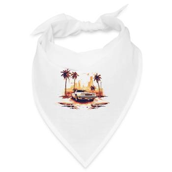 Muscle-Car (Muscle-Car) - Bandana - Weiß - Vorne