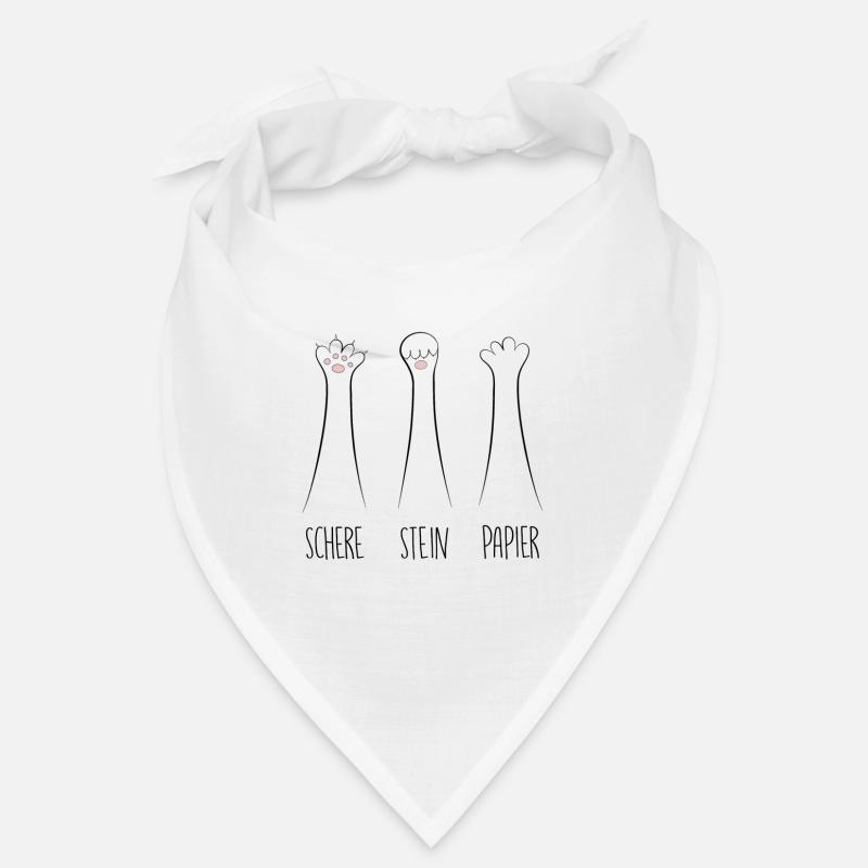Schere Stein Papier Bandana