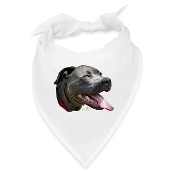 Stafford-Blue - Bandana - Weiß - Vorne