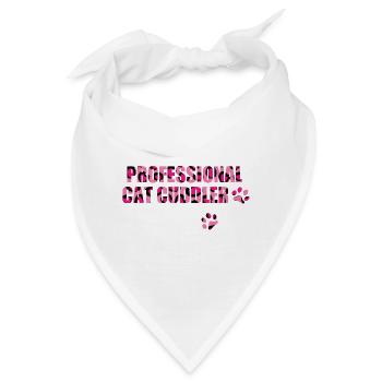 Katzenschmuser Cat Cuddler - Bandana - Weiß - Vorne