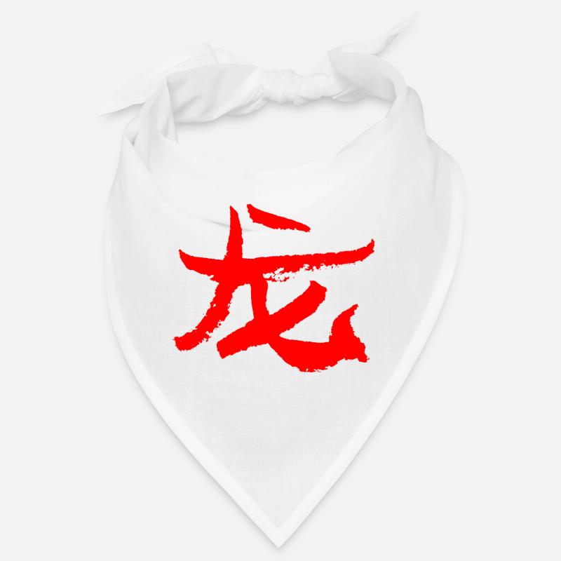 Drache (Lóng) Chinesisch Bandana