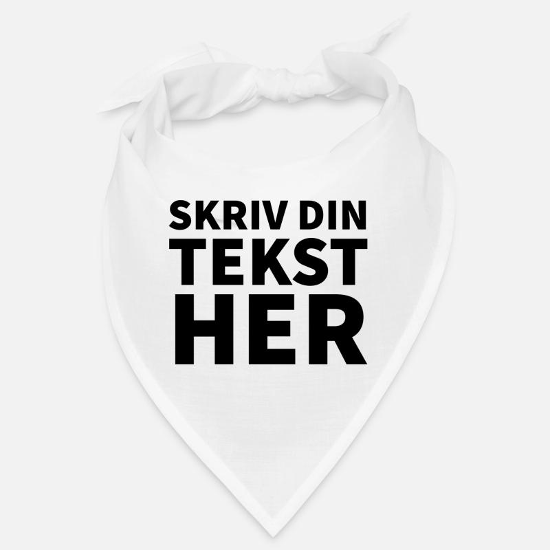 écris ton texte ici Bandana