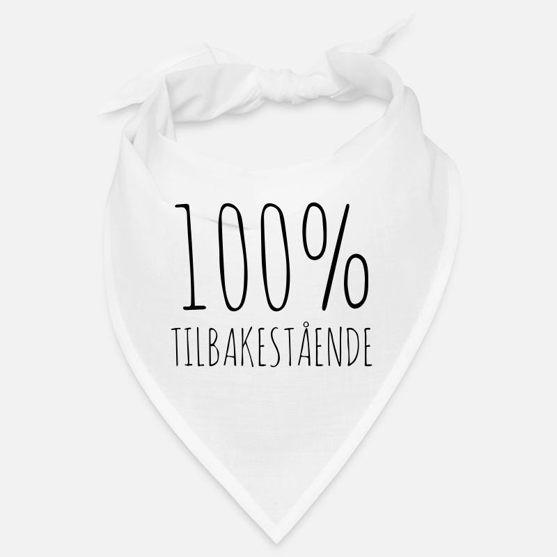 100% backward Bandana