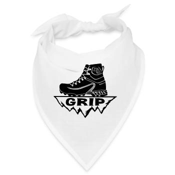 Wanderschuh [Schwarz] - Bandana - Weiß - Vorne