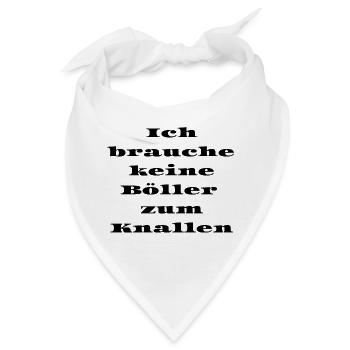 Silvester - Bandana - Weiß - Vorne