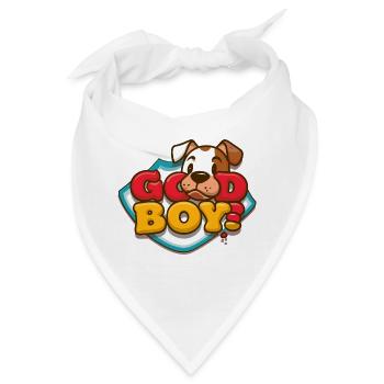 HUNDEBANDANA, GUTER JUNGE - Bandana - Weiß - Vorne