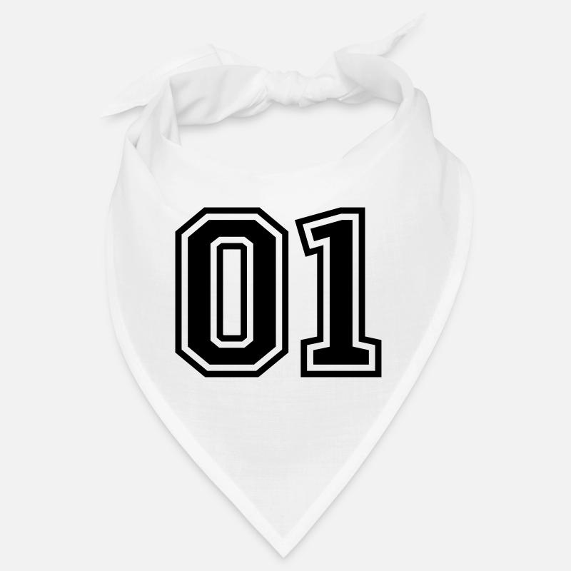 01 One Number Bandana