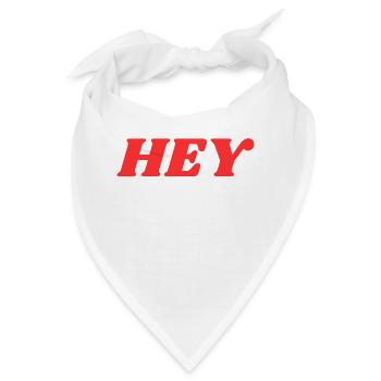 Hey - Bandana - Weiß - Vorne