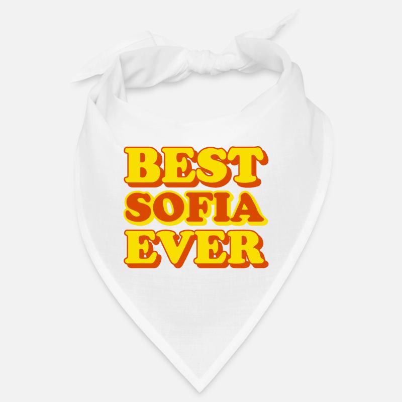 Sofia first name, funny gift Bandana