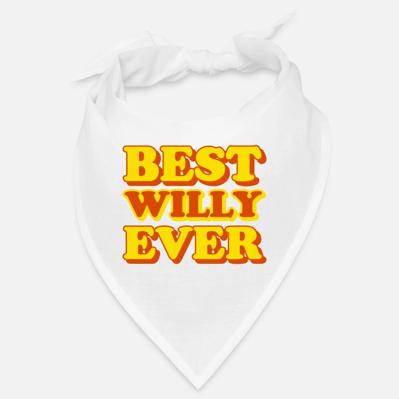 Willy First Name Funny Gift Bandana