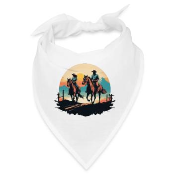 Westernreiten - Bandana - Weiß - Vorne