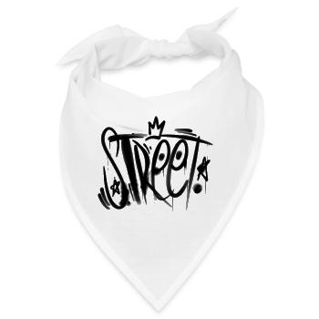 Street - Bandana - Weiß - Vorne