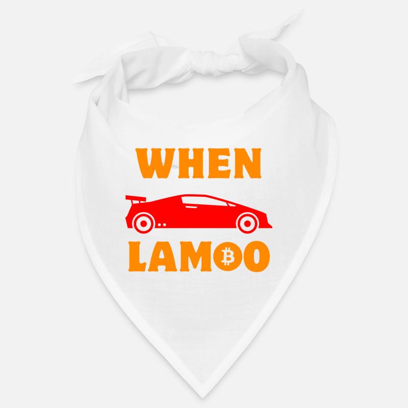 Krypto When Lambo BTC Bitcoin Bandana