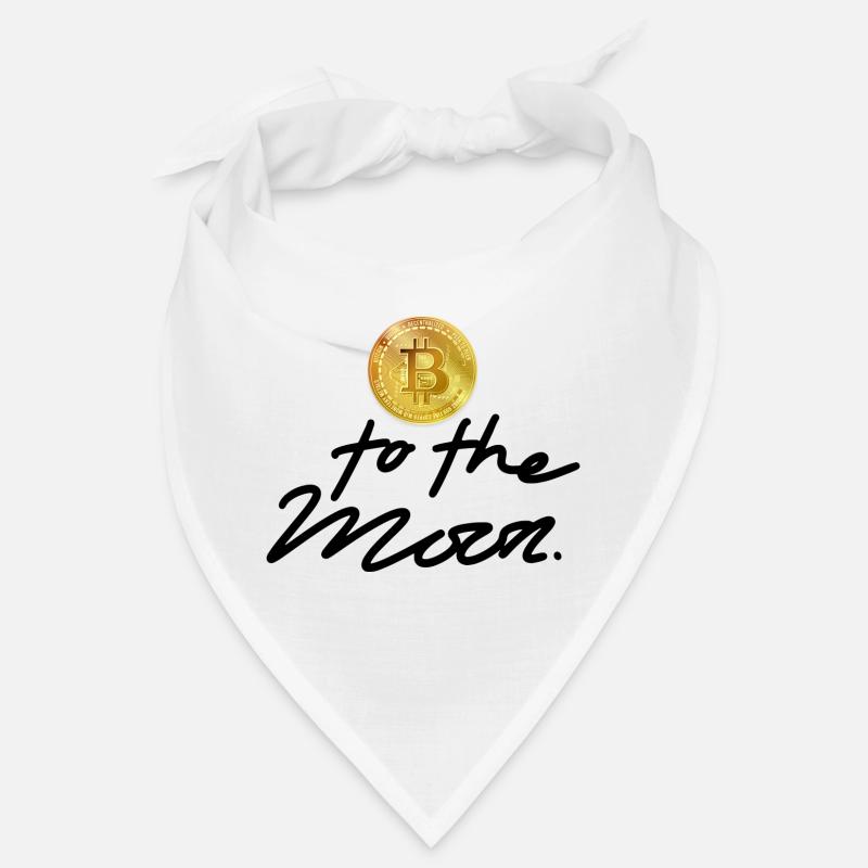 Krypto To the Moon 2 Bitcoin BTC Bandana