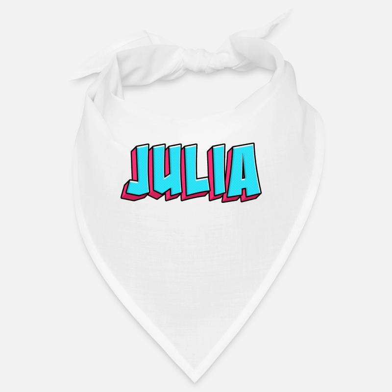 Image du nom : Julia - Bandana - blanc