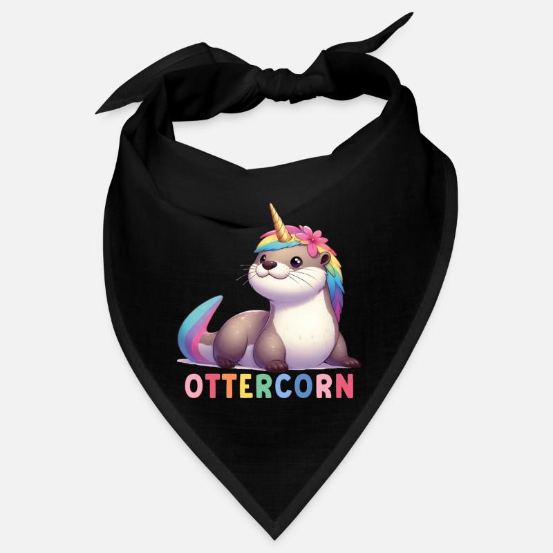 Otter Einhorn Bandana