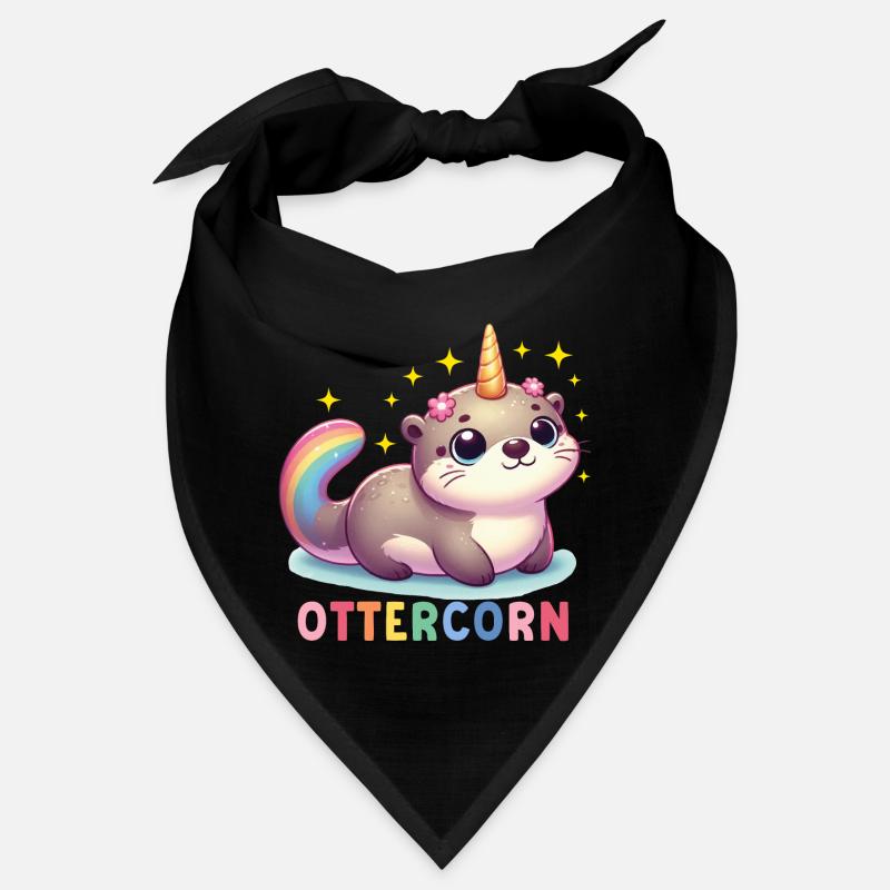 Otter Einhorn Bandana