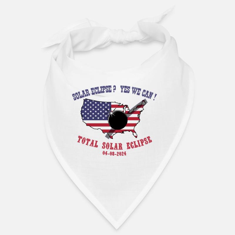 Éclipse totale de Soleil 2024 Bandana