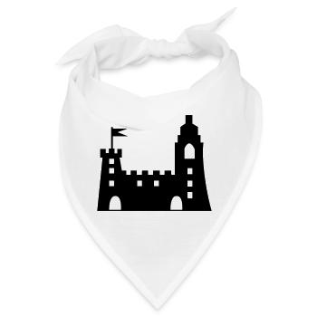 burg - Bandana - Weiß - Vorne
