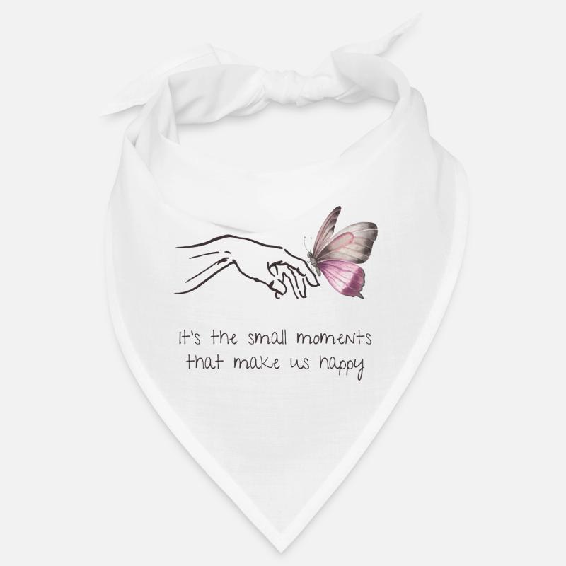 Petits moments - Bonheur - Pleine conscience - Amour de soi Bandana