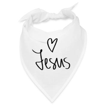Jesus - Bandana - Weiß - Vorne