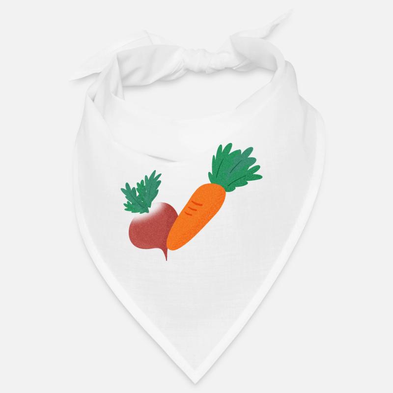 Radieschen & Karotte Bandana