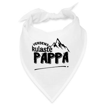 der coolste Papa der Welt - Bandana - Weiß - Vorne