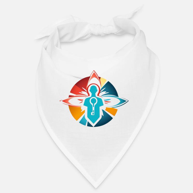 Logo - Bandana - Weiß