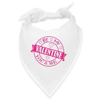 valentine - Bandana - Weiß - Vorne