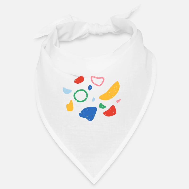 Große Klettergriffe - Bandana - Weiß