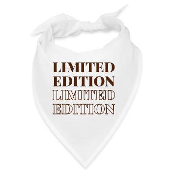Limitierte Auflage - Bandana - Weiß - Vorne