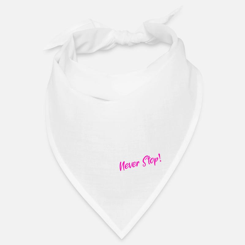 Pole dance Silhouette Spruch - Bandana - Weiß