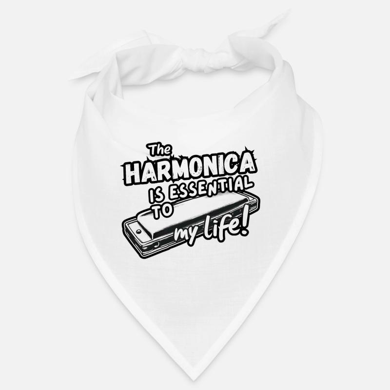 Harmonica Is Essential Bandana