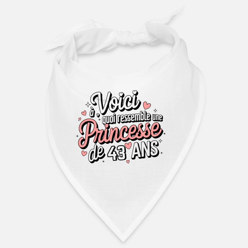 Princesse 43 Ans Bandana