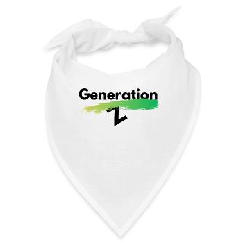 Generation Z - Bandana - Weiß - Vorne