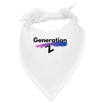 Generation Z - Bandana - Weiß - Vorne