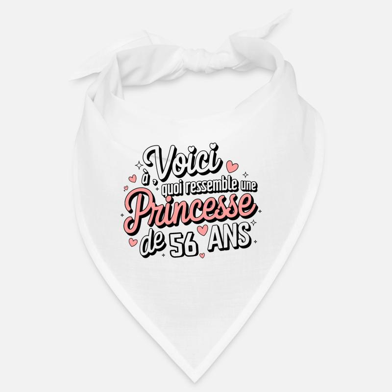 Princesse 56 Ans Bandana