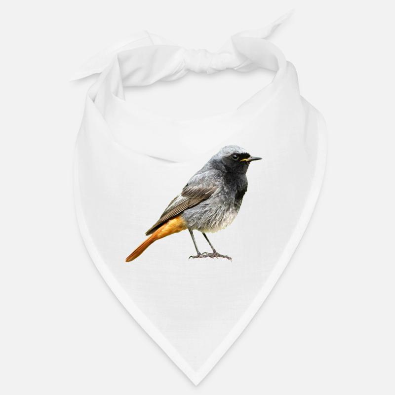 Rotschwanz Robin - Bandana - Weiß