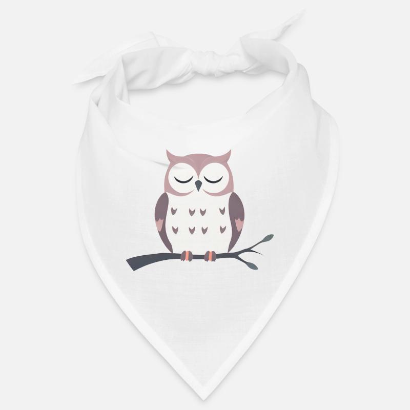 Schläfrige Eule Bandana