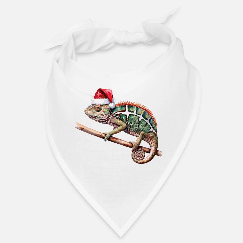 Caméléon de Noël Bandana