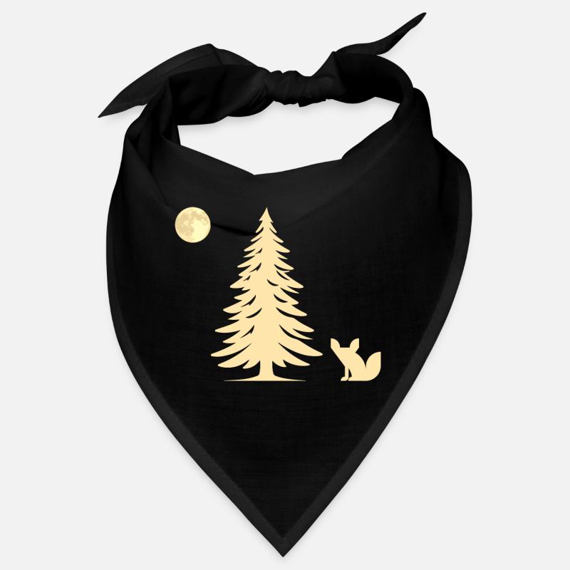 Fuchs im Wald - Geschenkidee Bandana